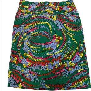 Talbots floral print pencil skirt great condition!